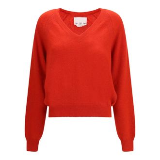 SA SU PHI Maglione Girocollo - - Knitwear - Donna - Rosso - L
