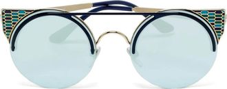 Bulgari Occhiali da sole 6088 Serpenti tondi - Oro