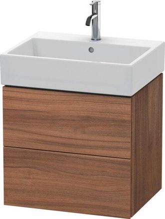 Duravit Duravit - Mueble Bajo Encimera L-cube, De Pared, 2 Cajones, 58,4 X
