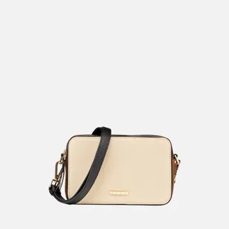 Geox Norize Bag Woman Off White/cognac, Size: ONLY
