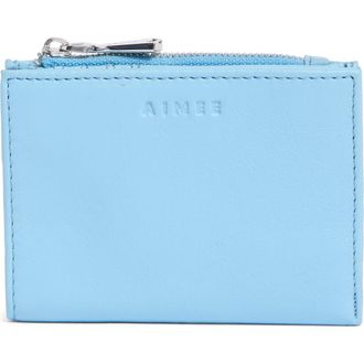 Aim&eacute;e Sutton Bifold Wallet in Coastal Blue at Nordstrom Rack