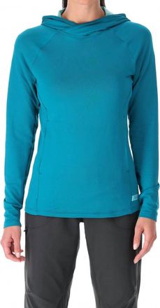 RAB Dihedral Fleece Hoody In Ultramarine