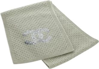 Chanel Pre-owned Scarves, female, Beige, Size: ONE SIZE Pre-owned Vintage Scarf