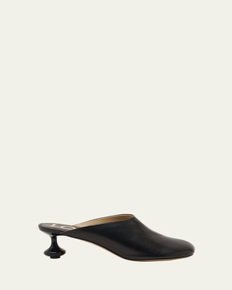 Loewe Toy Leather Drop Stiletto Mules