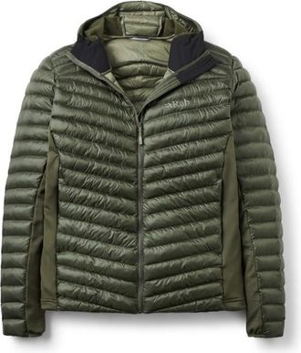 RAB Cirrus Flex Hoody Kunstfaserjacke f&uuml;r Herren | oliv