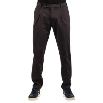 Berwich Pantaloni Retro - - Trousers - Uomo - Marrone - L