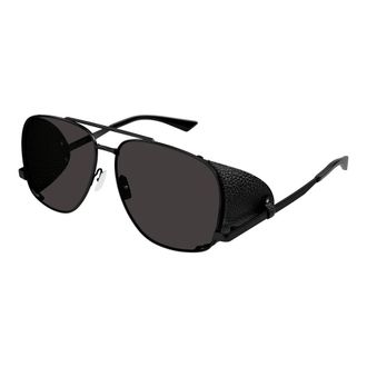 Saint Laurent Leon Leather Spoiler Sunglasses