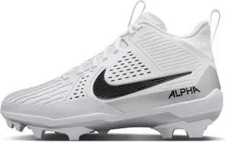 Nike Mens Alpha Menace Strong Football Cleats in White | II5139-100
