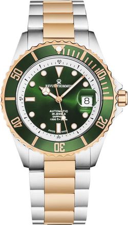 Revue Thommen Diver Automatic Green Dial Mens Watch 17571.2454