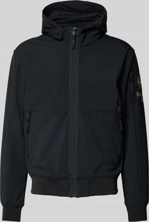 Napapijri Jacke mit Reißverschlusstaschen Modell MELVILLE in Black, Größe XXXL