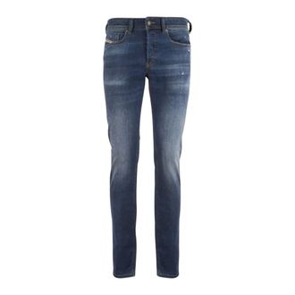 Diesel Heren, Jeans, Blauw, Maat: W30 Katoen