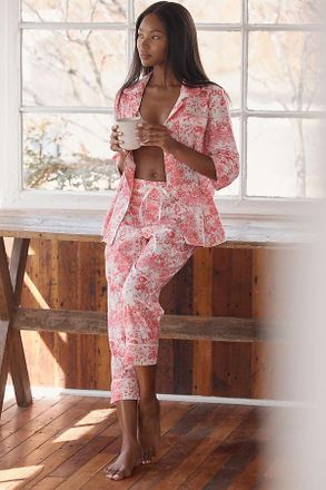 Papinelle Sleepwear Toile De Jouy Pajama Set