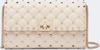 Valentino Garavani Bolso cruzado Rockstud Spike Small de piel