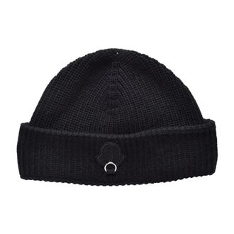 Moncler Cappello - Dames - Hoeden - Zwart - ONE Size - Wol - Accessoires