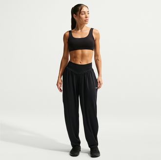 Nike Womens One Relaxed Dri-FIT Pants in Black | IU1415-010