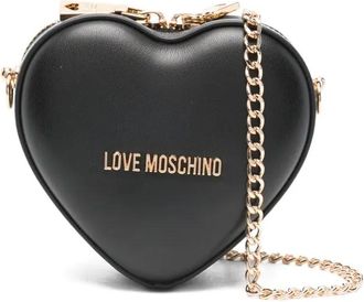 Love Moschino Borsa a tracolla con catena - Nero