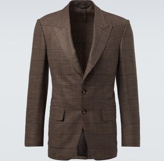 Tom Ford Blazer Shelton in lana, seta e lino