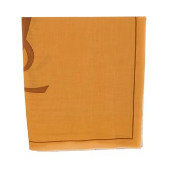 Saint Laurent Accessoires, Dames, Oranje, ONE Size, Grand Carr&eacute; Cassandre