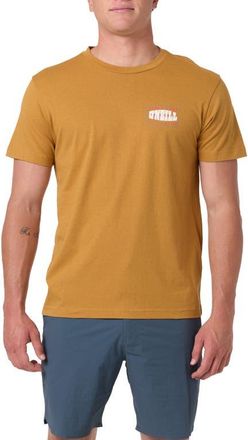 O'Neill Western Graphic T-Shirt in Bone Brown at Nordstrom, Size Xx-Large