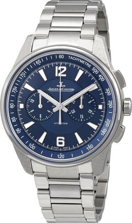 Jaeger-LeCoultre Pre-owned Jaeger LeCoultre Polaris Chronograph Automatic Blue Dial Mens Watch Q9028180