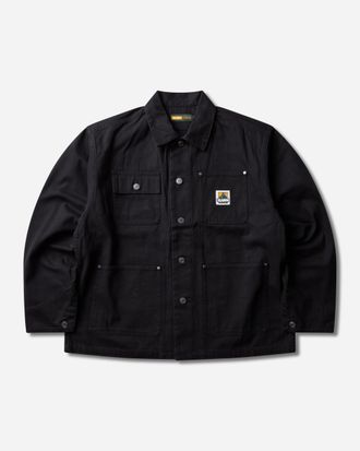 XLARGE Men s Original Recycled Canvas Utility Pocket Jacket Black