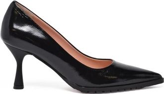 Fratelli Russo Schoenen, Dames, Zwart, 38 EU, Leer, Decollet&egrave;