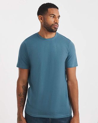 Jacamo Pure Cotton Crew Neck T-Shirt