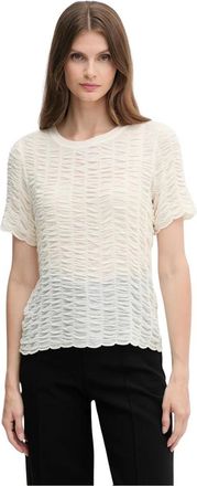 DKNY Dkny, Donna, Top, Beige, M, new