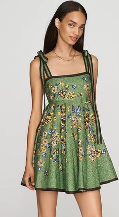 Alemais Phyllis Linen Mini Dress