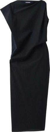 Jacquemus drapiertes Midikleid