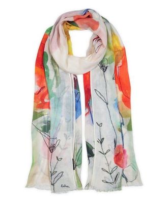 Echo Abstract Floral Wrap in Multi at Nordstrom