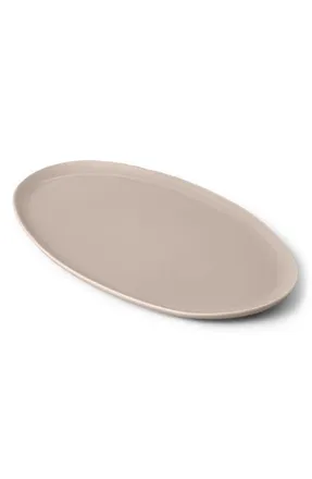Fable Interiors The Oval Serving Platter in Desert Taupe at Nordstrom