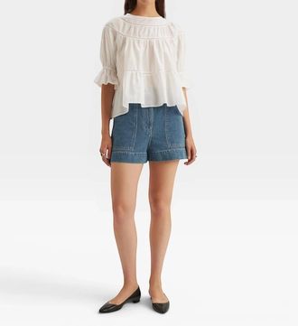 Merlette Sol Top In White