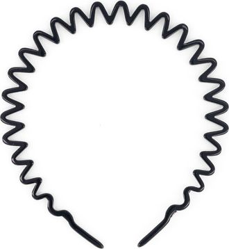 Alexandre de Paris Alesia Acetate Headband in Black at Nordstrom