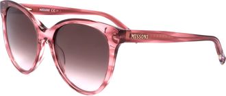 Missoni Womens 54mm Pink Horn Sunglasses MIS0029-S-1ZX-54