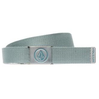 Volcom Circle Web Belt G&uuml;rtel f&uuml;r Herren | t&uuml;rkis/grau