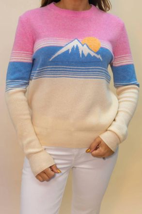 Autumn Cashmere Hit The Slopes Sweater In Pastel