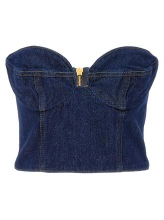 Magda Butrym Blue Tank Top