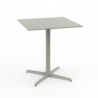 Resol Toledo Table Carr&eacute;e Int&eacute;rieure, Ext&eacute;rieure 70x70 Gris Verd&acirc;tre