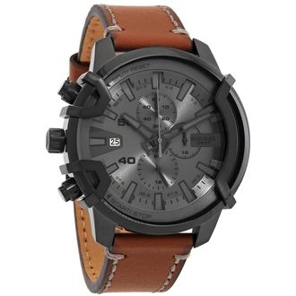 Diesel Griffed Chronograph Quartz Grey Dial Mens Watch DZ4569