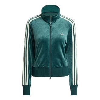 adidas (WMNS) adidas x Liberty London Track Top Asia Sizing Green JW5267