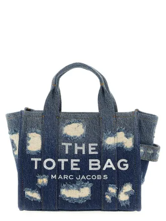 Marc Jacobs Einkaufstasche The Rip And Repair Denim Small Tote