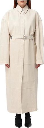 Sportmax Dames, Mantels, Geel, Maat: 2XS