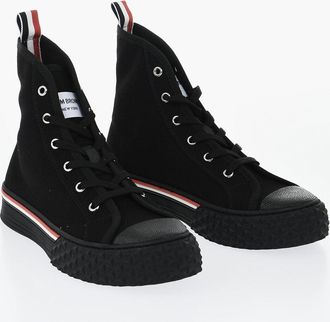 Thom Browne Canvas High-Top Sneakers COLLEGIATE Thom Browne