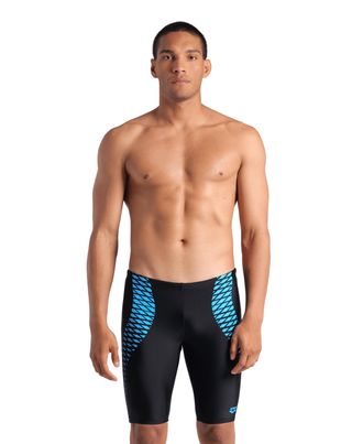 Arena Badehose ARENA arena Feel Herren Openings Jammer Badehose, Herren, Gr. 9 (XXXL), N-Gr, schwarz (schwarz, turquoise), Obermaterial: 80% Polyamid, 20% E