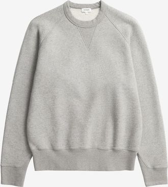 Norse Projects Meliertes Rundhals-Sweatshirt aus Molton Marten
