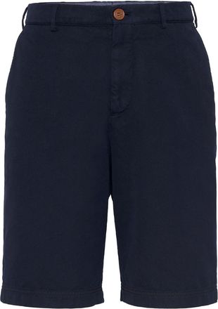 Brunello Cucinelli cotton dyed bermuda - men - Cotton - 46 - Blue