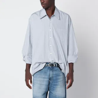 Our Legacy Camicia Above a righe in popeline di cotone