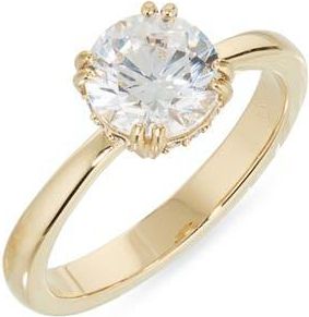 Swarovski Stilla Ring in Gold/White at Nordstrom, Size 6