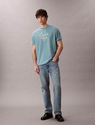 Calvin Klein Script Logo Graphic Relaxed T-Shirt